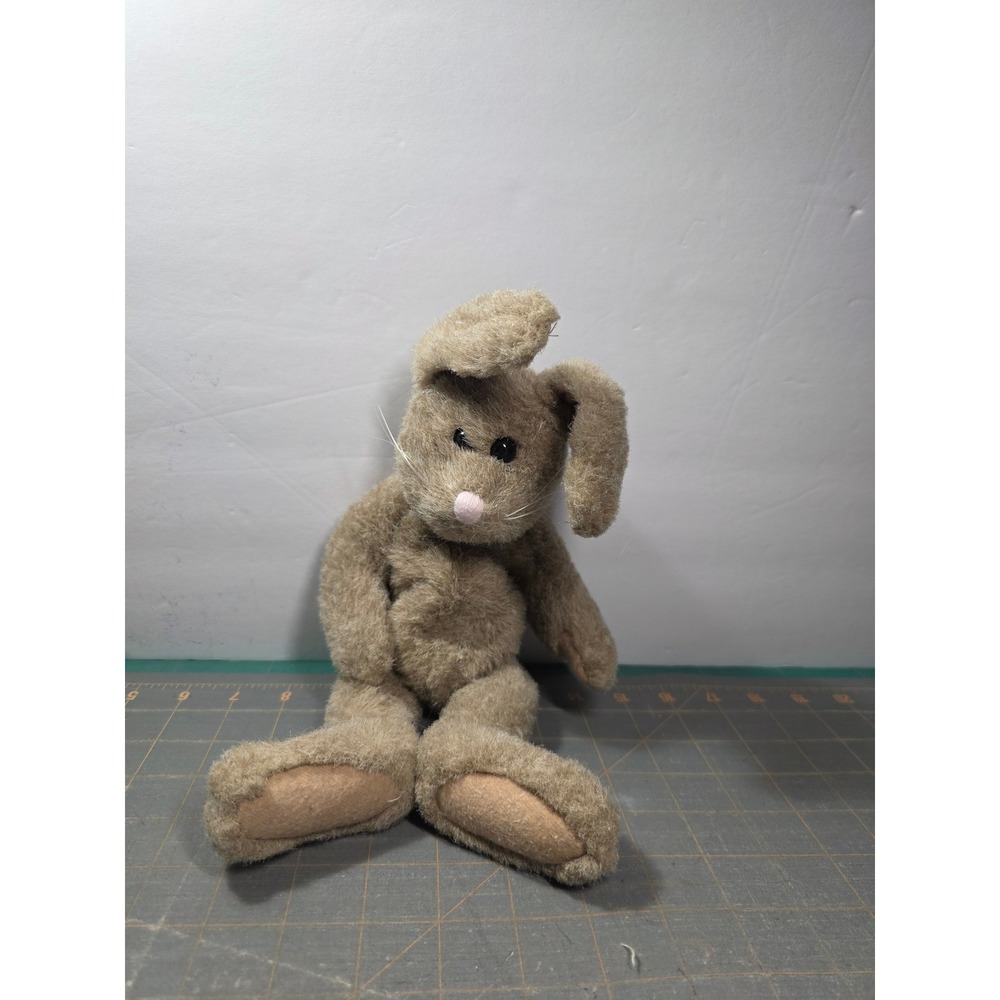 Boyds Collection J.B. Bean Series Tan Plush Bunny Rabbit Vintage 12in